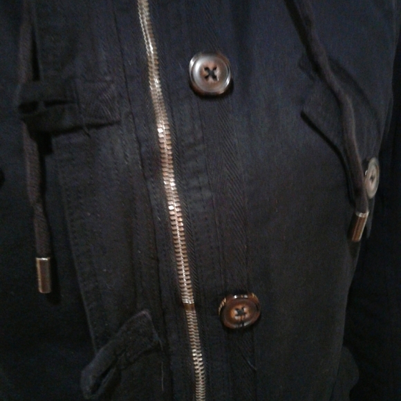 🌺 Like New Aeropostale Heavy Winter Trench Jacket - Picture 4 of 12